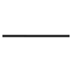 Minimalist Black Horizontal Line Simple Abstract Design Element for Graphic Layouts and Modern Aesthetic Compositions