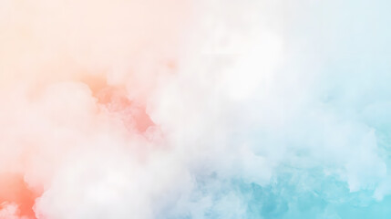 A vibrant hand-painted watercolor gradient, transitioning from a rich cobalt blue into a soft, cloud-like white. The fluid texture creates a sense of movement and depth, evoking the beauty of an