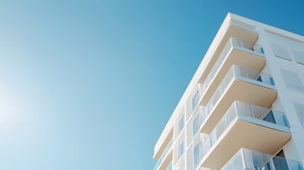 A dreamy blue watercolor gradient background with organic brushstroke textures, smoothly fading into a bright white base. The fluid blend of shades captures a refreshing and peaceful mood, making it