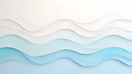 A delicate watercolor-painted background with a seamless gradient from vibrant azure blue to crisp white. The soft washes of color blend effortlessly, creating an ethereal and artistic ambiance. This