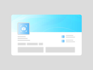 Modern Technology-Inspired LinkedIn Profile Banner Template for a Cutting-Edge Look