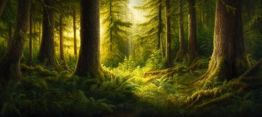 Green Forest Loading Bar