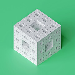 Abstract Cube Artwork