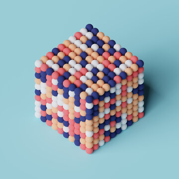 Abstract Cube Artwork