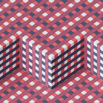 Abstract Cube Artwork