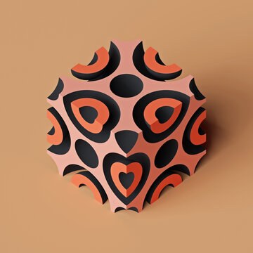 Abstract Cube Artwork