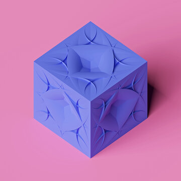 Abstract Cube Artwork