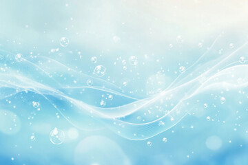 High definition close-up of molecular structure and nanostructure in the microscopic world