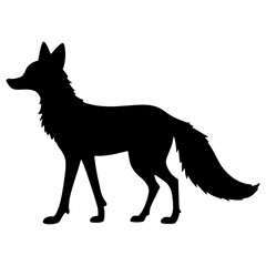 Fox Silhouette | Fox Drawing | Fox Illustration