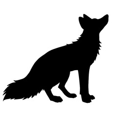 Fox Drawing | Fox Illustration | Fox Silhouette
