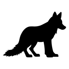 Fox Drawing | Fox Illustration | Fox Silhouette
