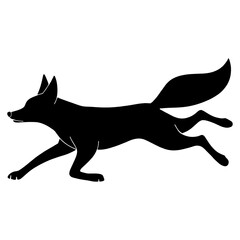 Fox Drawing | Fox Illustration | Fox Silhouette