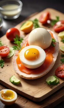 Un huevo crudo a punto de caer sobre un plato , movimiento, superficie