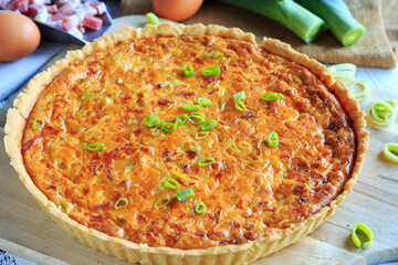 Lauch-Tarte mit Schinken
Küchengötter