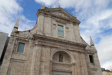 Fototapeta premium former san agustin church in valladolid in spain 