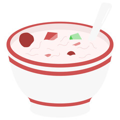 Illustration of Soup Dessert