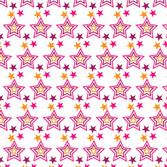 seamless stars pattern