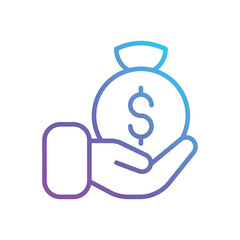 Investment vector icon