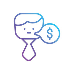 Discusion vector icon
