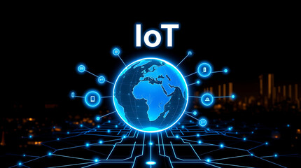 Internet of Things (IoT) – The Future of Connected Technology and Smart Innovation,  smart technology, connected devices, IoT network, digital transformation, smart automation, AI integration.