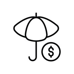 Business Insurance vector icon
