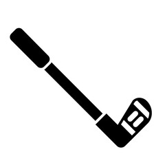golf club glyph icon