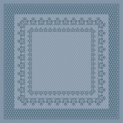 Obraz premium Seamless Elegance: Scarf and Hijab Motif Designs