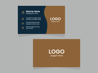 modern infographic design template Business Card Design
