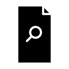 search for files solid icon