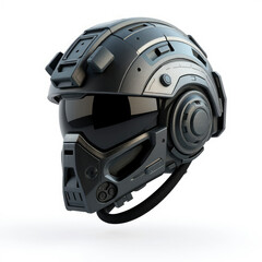 Helmet with a fast mount system, high-cut design, and extensive armor protection,  armored headgear,  tactical helmet,  tactical gear