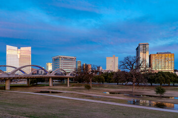West 7th Street in Fort Worth, Texas