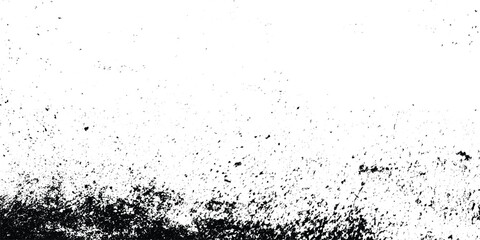 Abstract dusty grunge concrete wall rough and dirty texture background black and white.