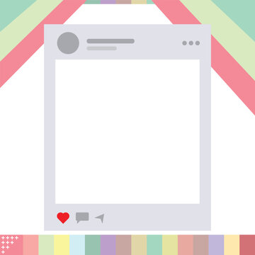 A white frame with a heart and a red arrow pointing to the heart