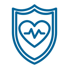 maintain body health color icon