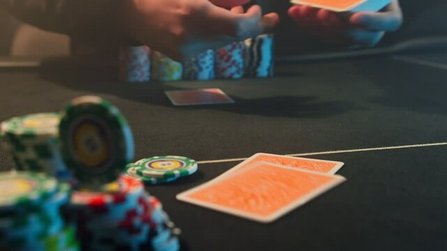 Game poker casino place chips cards table life Vegas roulette jack play money