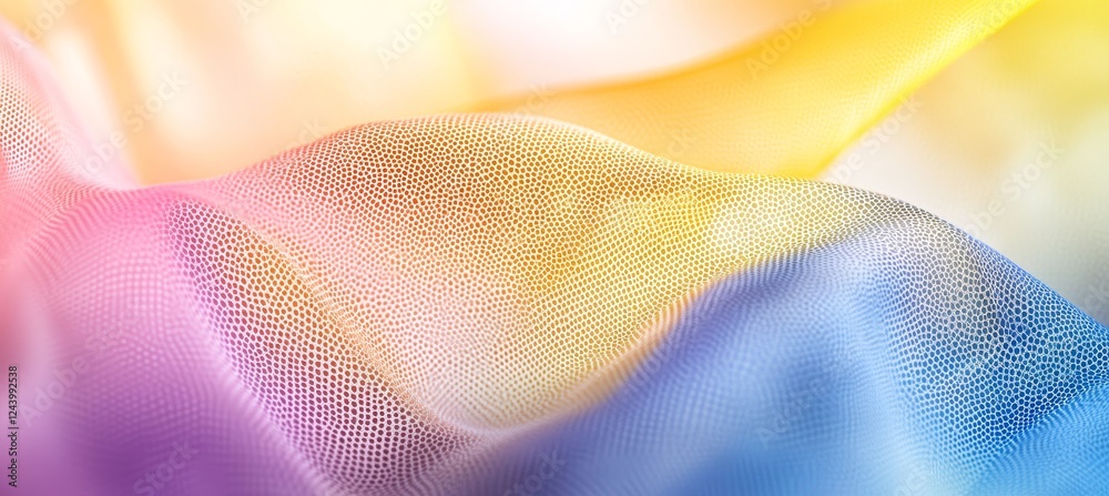 Canvas Prints abstract geometric design. colorful wavy background with flowing shapes and smooth gradients