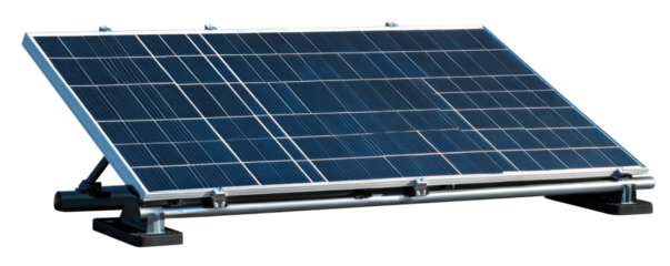 solar power plant on transparent png