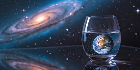 spaceship and planet