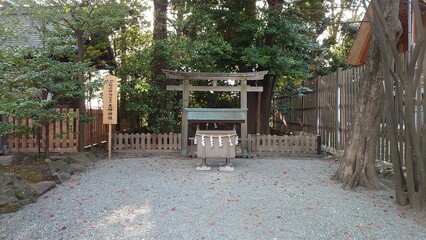 日本の桜と寺院