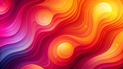 abstract colorful background with waves