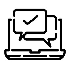 verification cut line icon