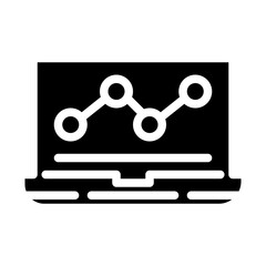 works laptop solid icon