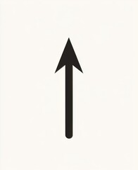 Upward Arrow Graphic Design