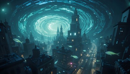 abstract fractal background