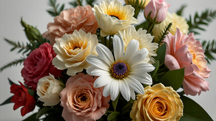bouquet of colorful flowers