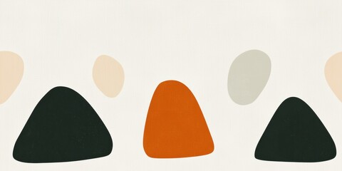 Abstract Colorful Shapes, Creating Textured Dynamics, Visual Harmony, Artistic Background Design