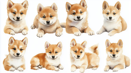 Obraz premium akita inu