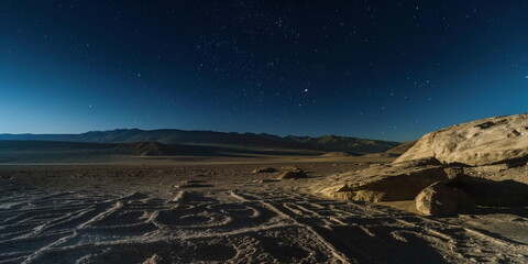 At night Under the starry sky Nazca transforms int_005