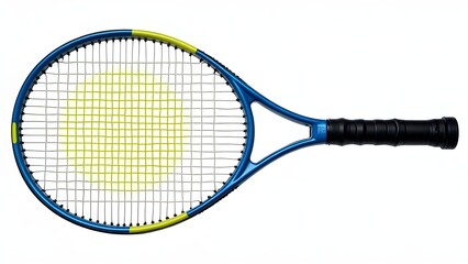 Vibrant tennis racket