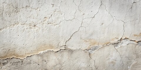 Fototapeta premium A Weathered Wall Surface with Extensive Cracking and Texture